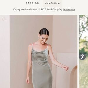Revelry Skye Velvet Dress